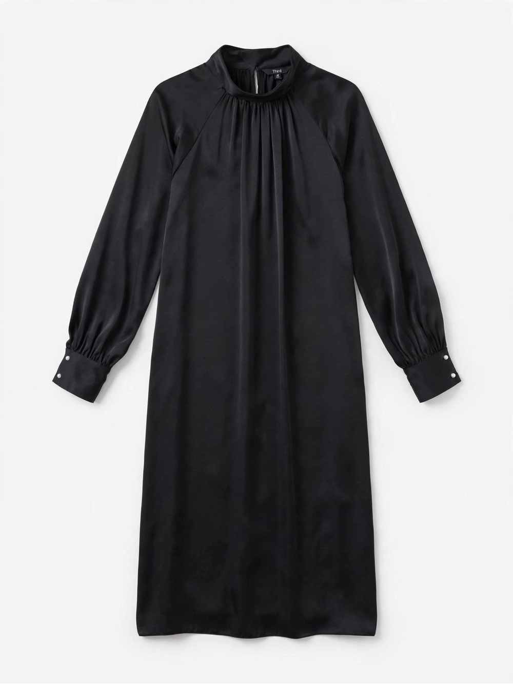 Chic Black Long Sleeve Dress
